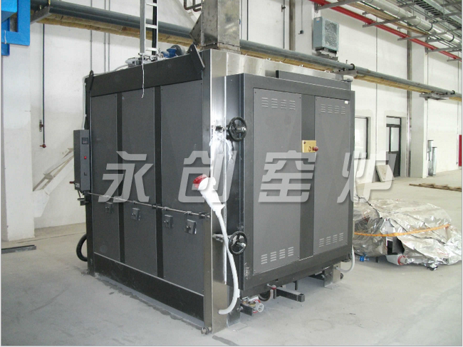 有效2.4m3臺(tái)車式電加熱爐